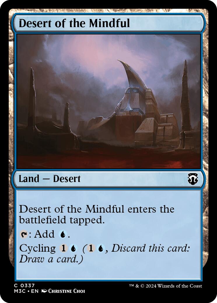 Desert of the Mindful [Modern Horizons 3 Commander] | Exor Games New Glasgow