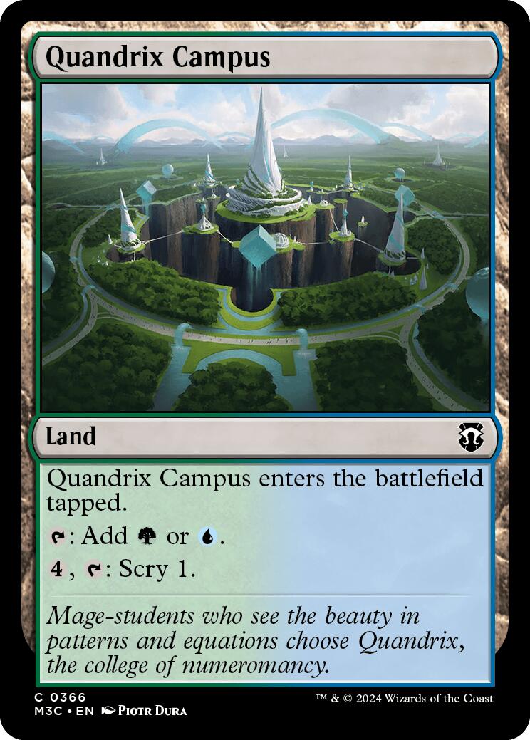 Quandrix Campus [Modern Horizons 3 Commander] | Exor Games New Glasgow
