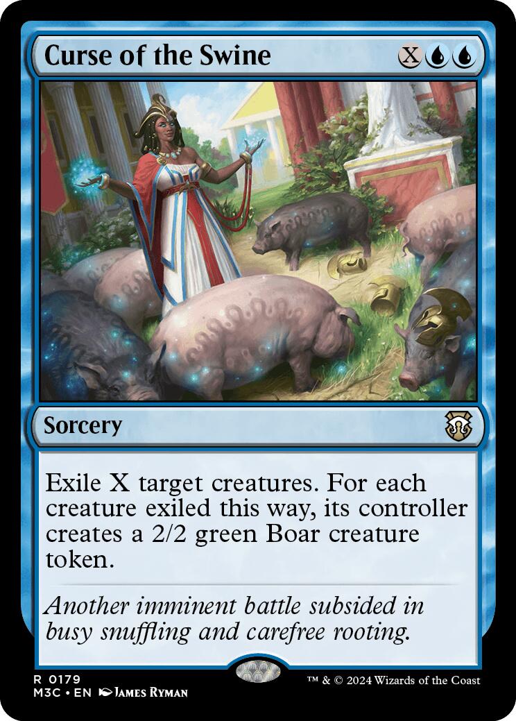 Curse of the Swine [Modern Horizons 3 Commander] | Exor Games New Glasgow