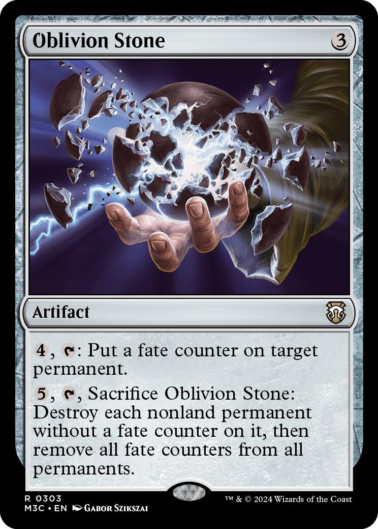 Oblivion Stone [Modern Horizons 3 Commander] | Exor Games New Glasgow