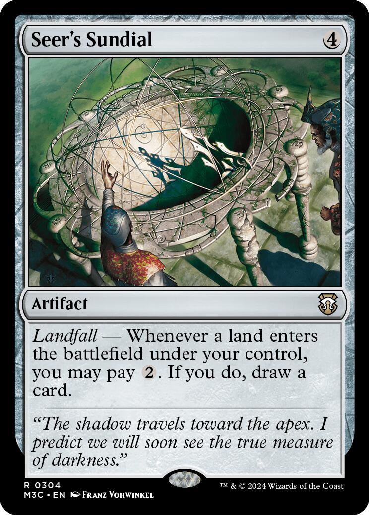 Seer's Sundial [Modern Horizons 3 Commander] | Exor Games New Glasgow
