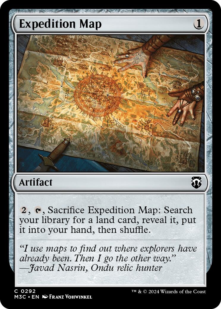 Expedition Map [Modern Horizons 3 Commander] | Exor Games New Glasgow