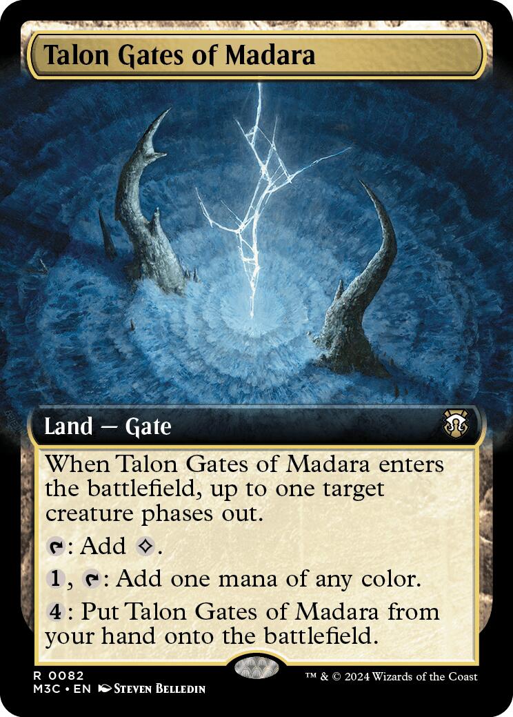 Talon Gates of Madara (Extended Art) [Modern Horizons 3 Commander] | Exor Games New Glasgow