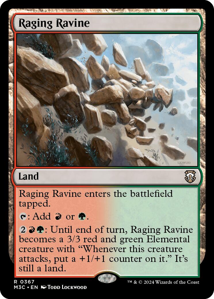 Raging Ravine [Modern Horizons 3 Commander] | Exor Games New Glasgow