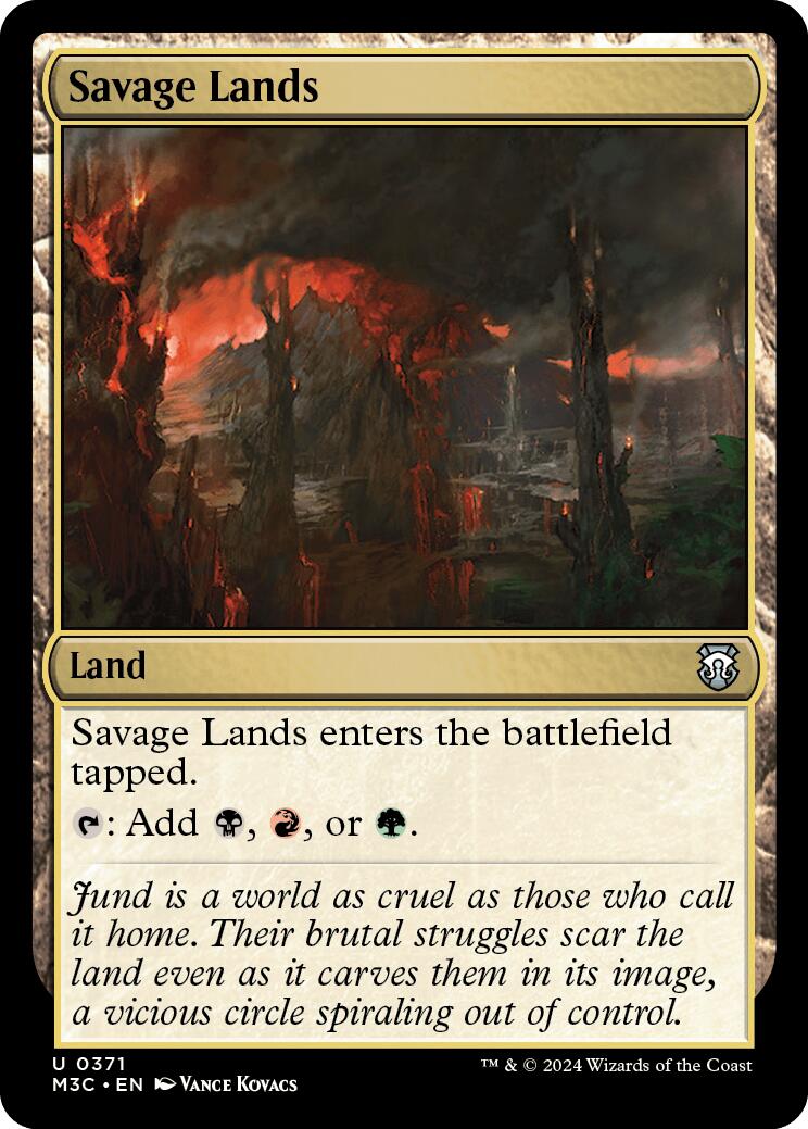 Savage Lands [Modern Horizons 3 Commander] | Exor Games New Glasgow