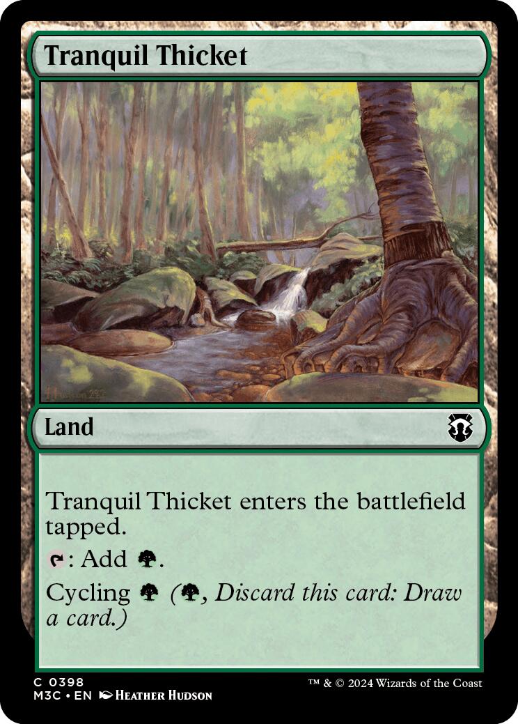 Tranquil Thicket [Modern Horizons 3 Commander] | Exor Games New Glasgow