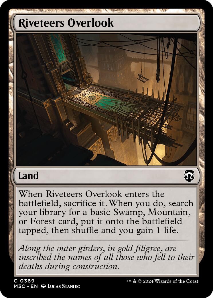 Riveteers Overlook [Modern Horizons 3 Commander] | Exor Games New Glasgow