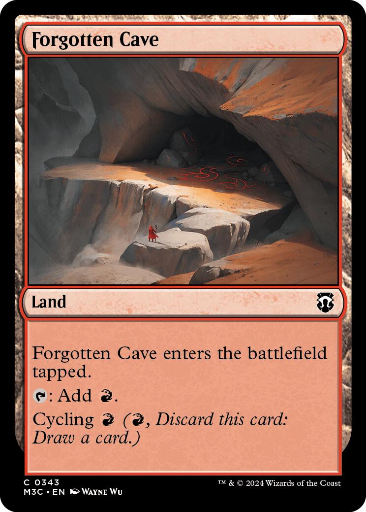 Forgotten Cave [Modern Horizons 3 Commander] | Exor Games New Glasgow