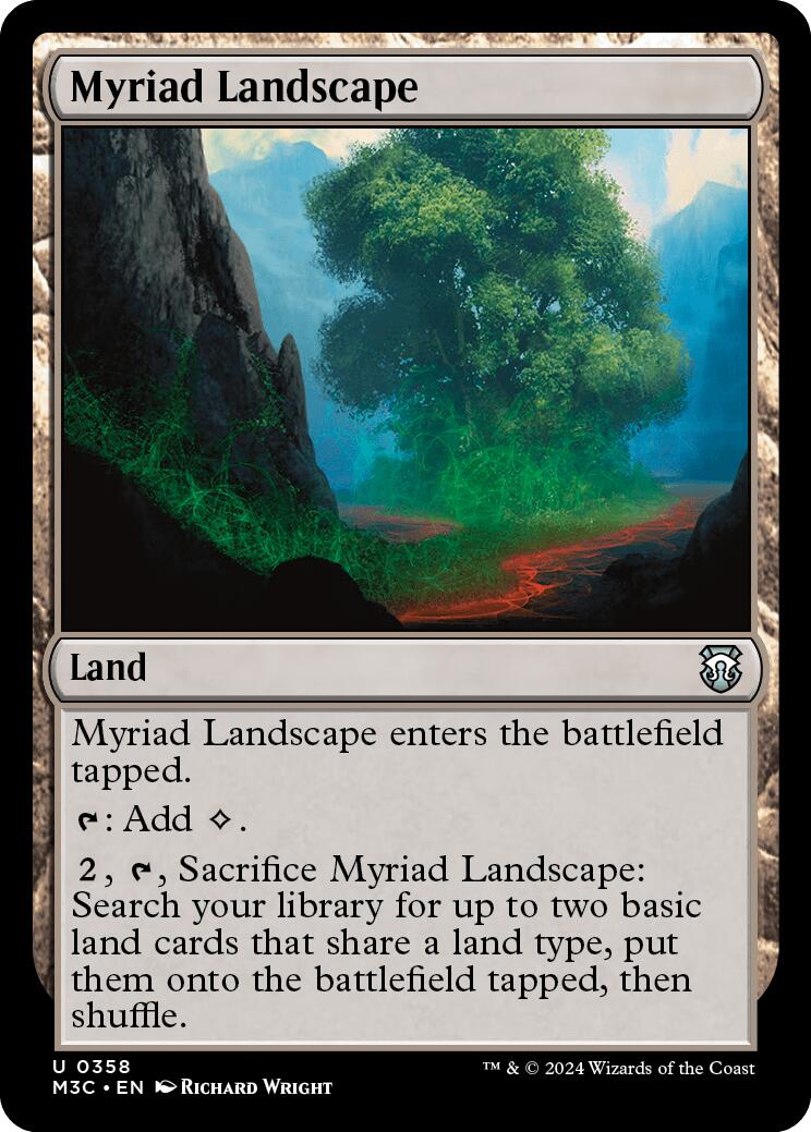 Myriad Landscape [Modern Horizons 3 Commander] | Exor Games New Glasgow