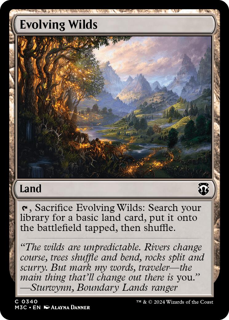 Evolving Wilds [Modern Horizons 3 Commander] | Exor Games New Glasgow