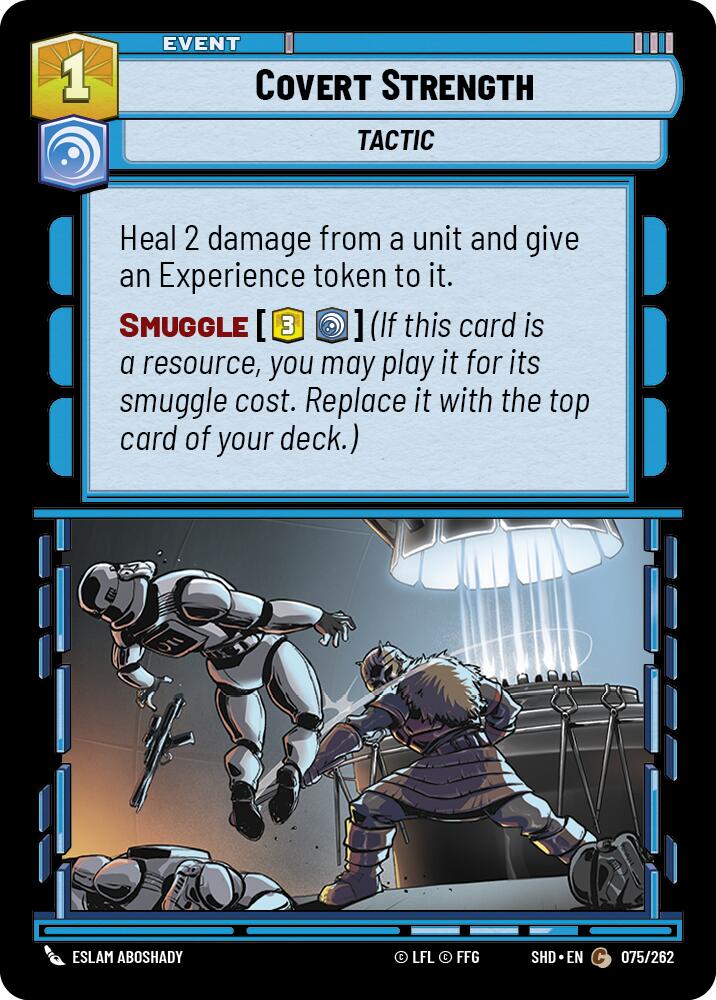 Covert Strength (075/262) (075/262) [Shadows of the Galaxy] | Exor Games New Glasgow