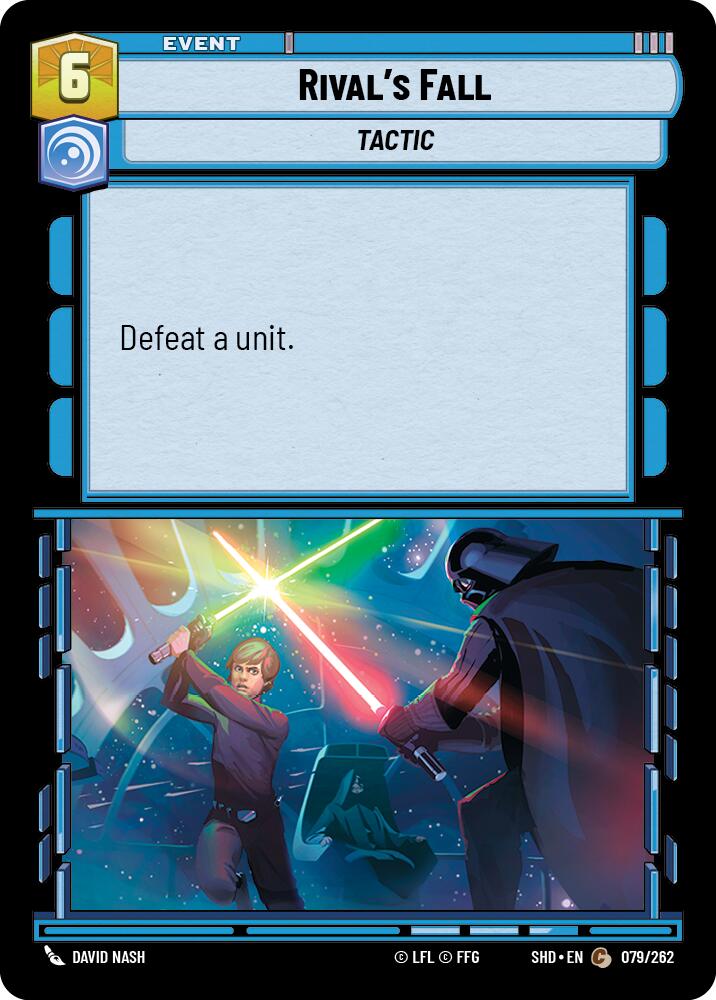 Rival's Fall (079/262) (079/262) [Shadows of the Galaxy] | Exor Games New Glasgow