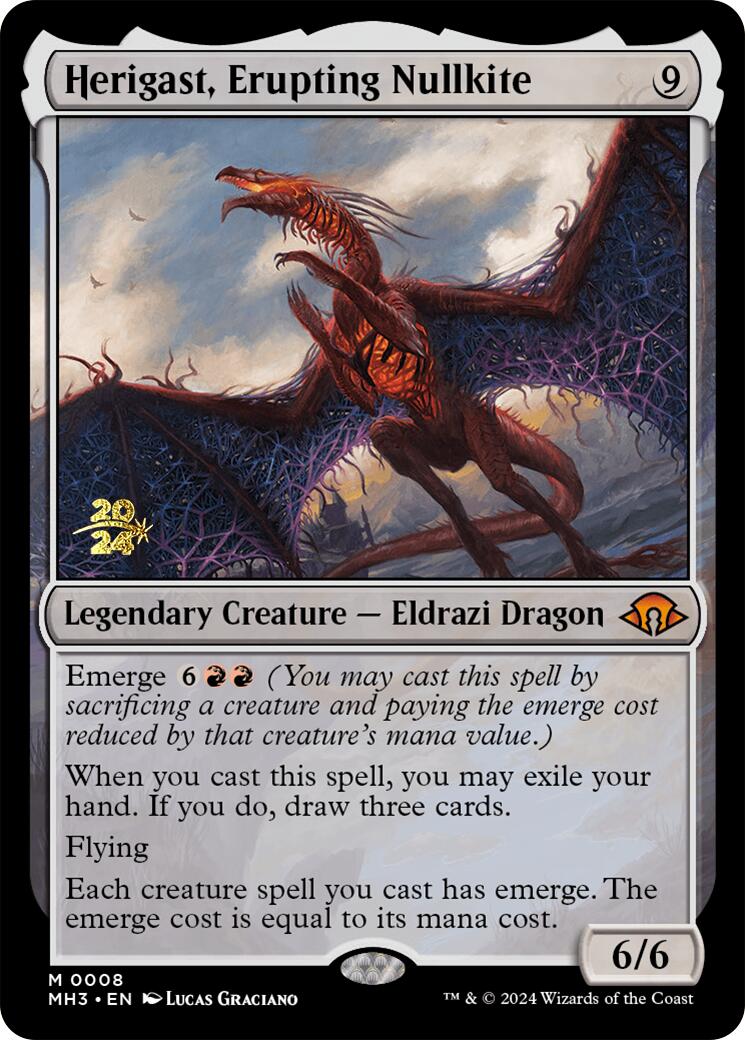 Herigast, Erupting Nullkite [Modern Horizons 3 Prerelease Promos] | Exor Games New Glasgow