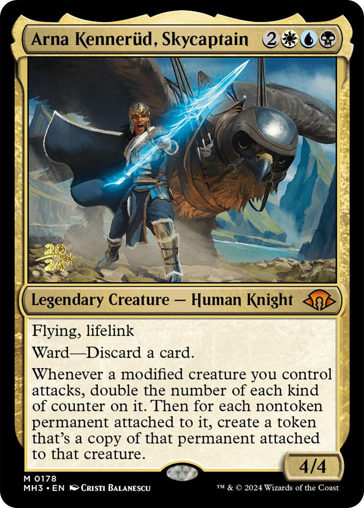 Arna Kennerud, Skycaptain [Modern Horizons 3 Prerelease Promos] | Exor Games New Glasgow