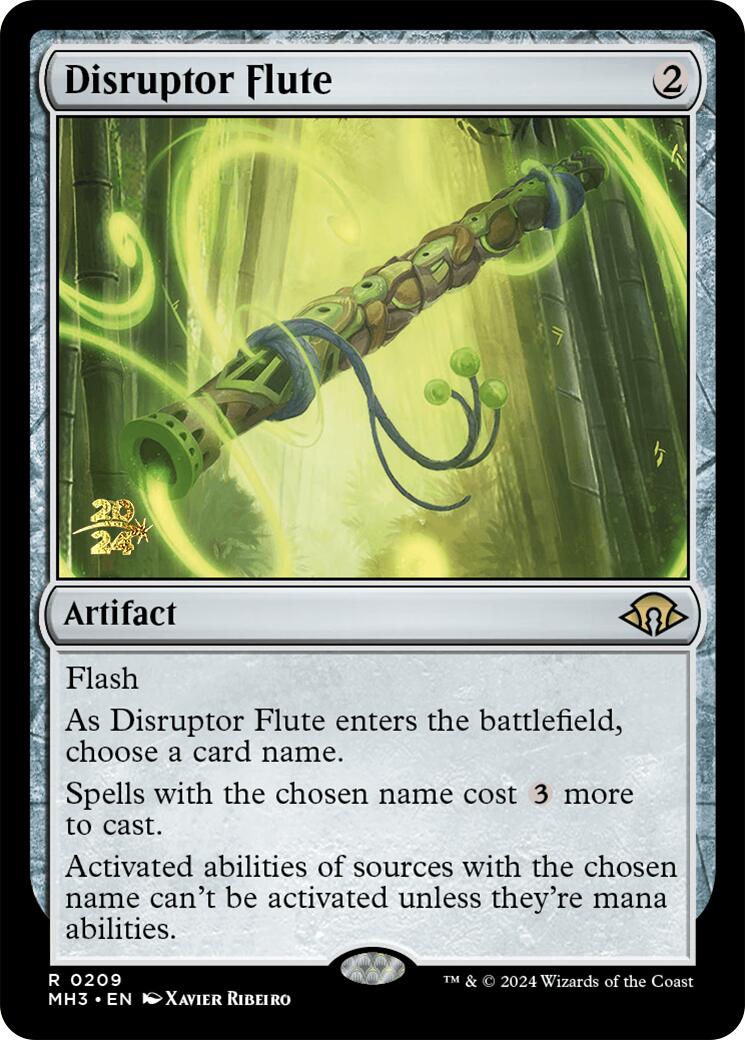 Disruptor Flute [Modern Horizons 3 Prerelease Promos] | Exor Games New Glasgow