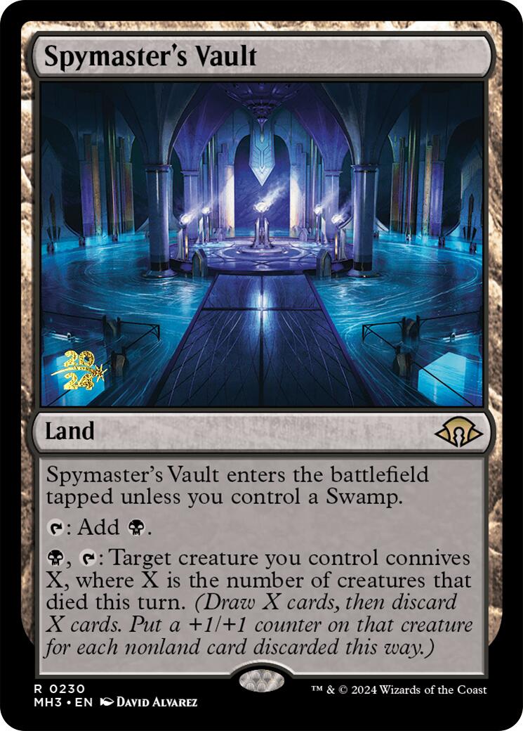 Spymaster's Vault [Modern Horizons 3 Prerelease Promos] | Exor Games New Glasgow