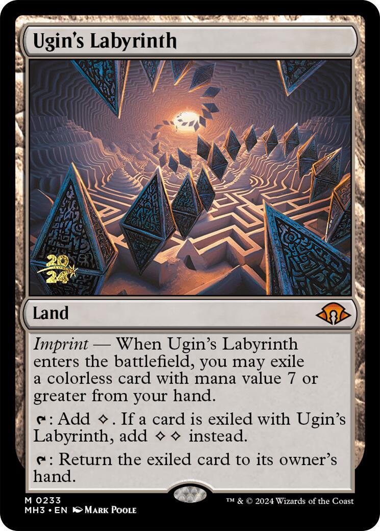 Ugin's Labyrinth [Modern Horizons 3 Prerelease Promos] | Exor Games New Glasgow