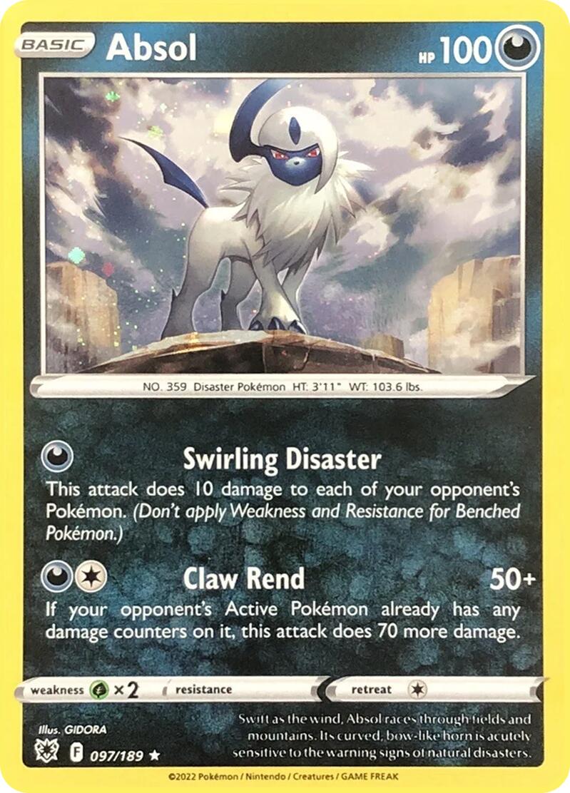 Absol (097/189) (Cosmos Holo) [Miscellaneous Cards] | Exor Games New Glasgow