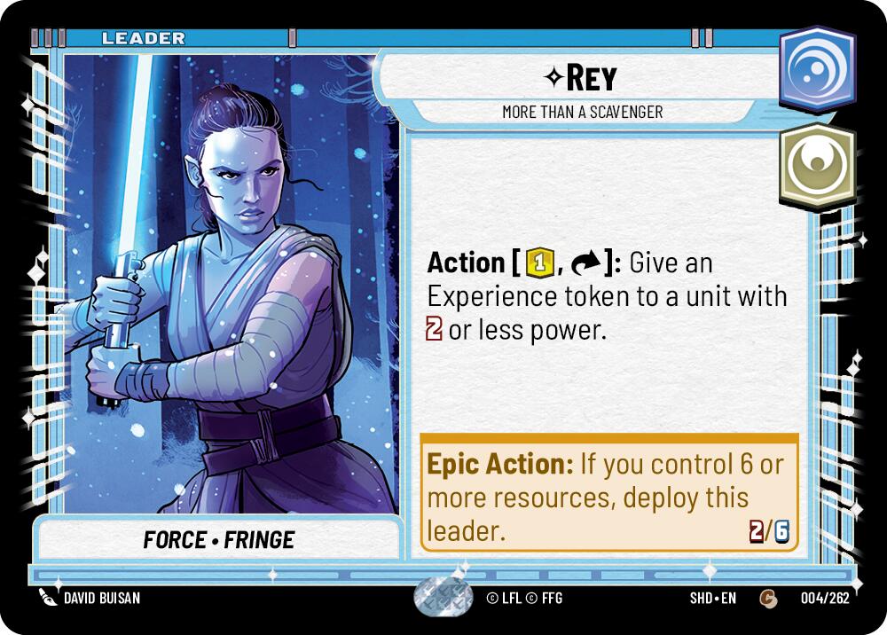 Rey - More Than a Scavenger (004/262) (004/262) [Shadows of the Galaxy] | Exor Games New Glasgow