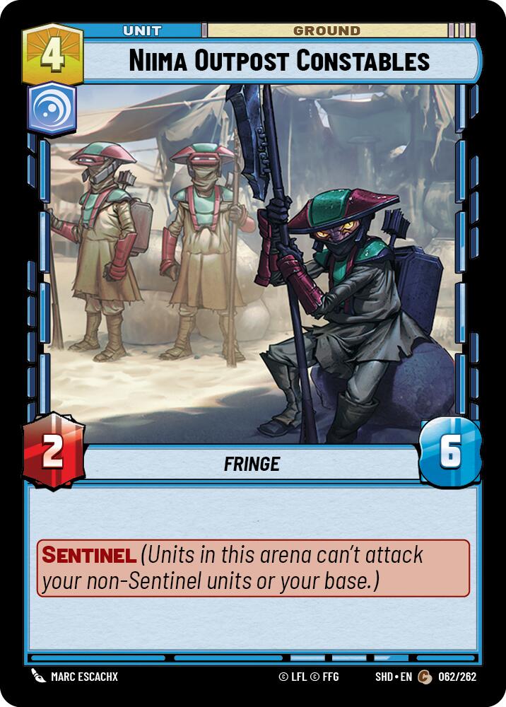 Niima Outpost Constables (062/262) (062/262) [Shadows of the Galaxy] | Exor Games New Glasgow