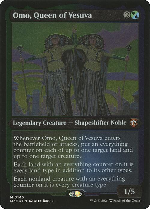 Omo, Queen of Vesuva (Display Commander) [Modern Horizons 3 Commander] | Exor Games New Glasgow