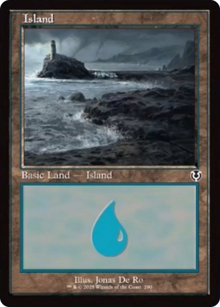 Island (290) (Retro Frame) [Innistrad Remastered] | Exor Games New Glasgow