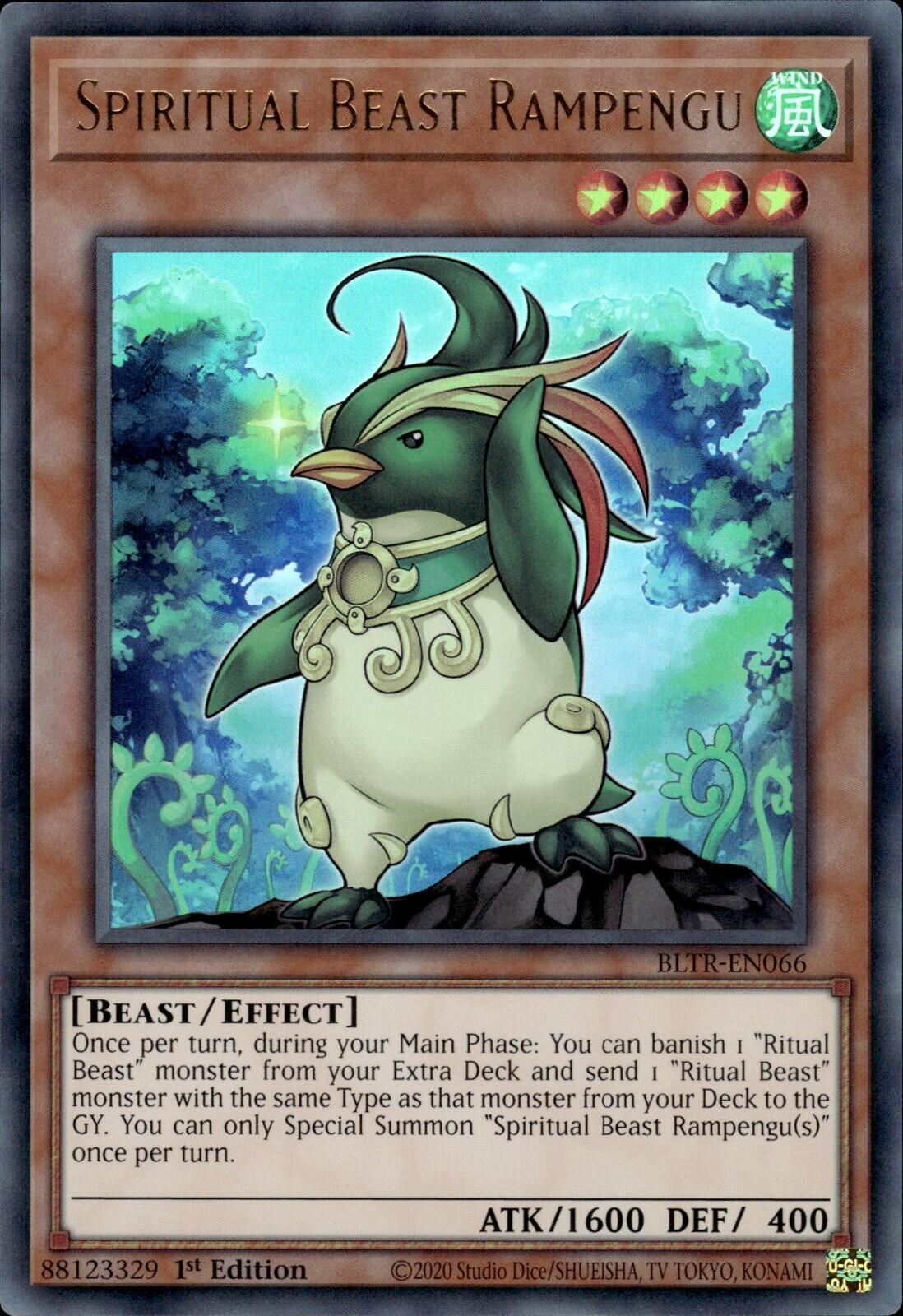 Spiritual Beast Rampengu [BLTR-EN066] Ultra Rare | Exor Games New Glasgow