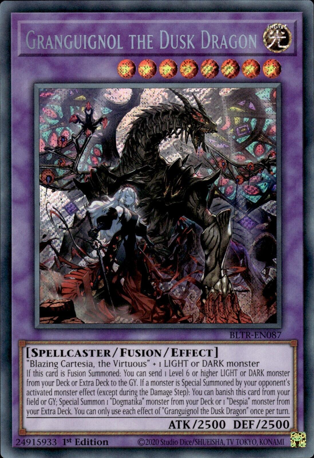 Granguignol the Dusk Dragon [BLTR-EN087] Secret Rare | Exor Games New Glasgow