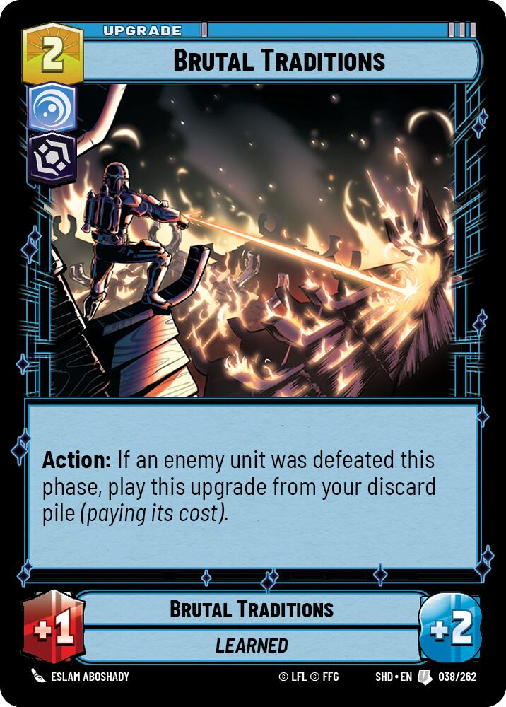 Brutal Traditions (038/262) (038/262) [Shadows of the Galaxy] | Exor Games New Glasgow