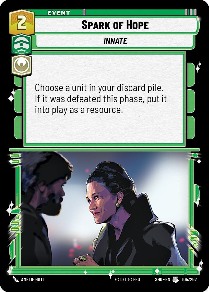 Spark of Hope (105/262) (105/262) [Shadows of the Galaxy] | Exor Games New Glasgow