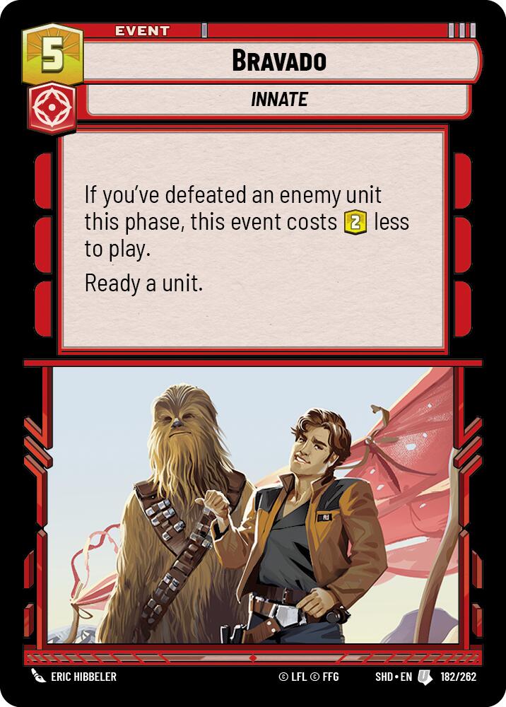 Bravado (182/262) (182/262) [Shadows of the Galaxy] | Exor Games New Glasgow