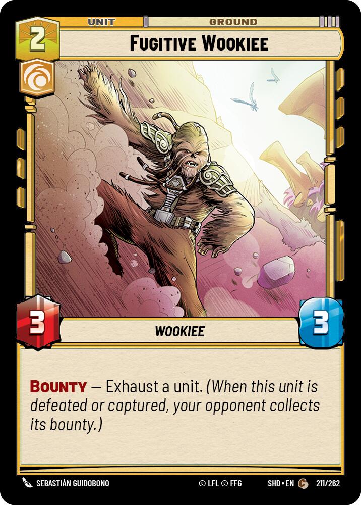 Fugitive Wookiee (211/262) (211/262) [Shadows of the Galaxy] | Exor Games New Glasgow