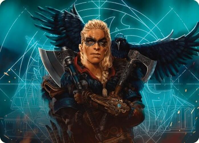 Eivor, Wolf-Kissed Art Card [Assassin's Creed Art Series] | Exor Games New Glasgow