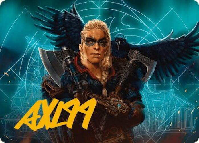 Eivor, Wolf-Kissed Art Card (Gold-Stamped Signature) [Assassin's Creed Art Series] | Exor Games New Glasgow