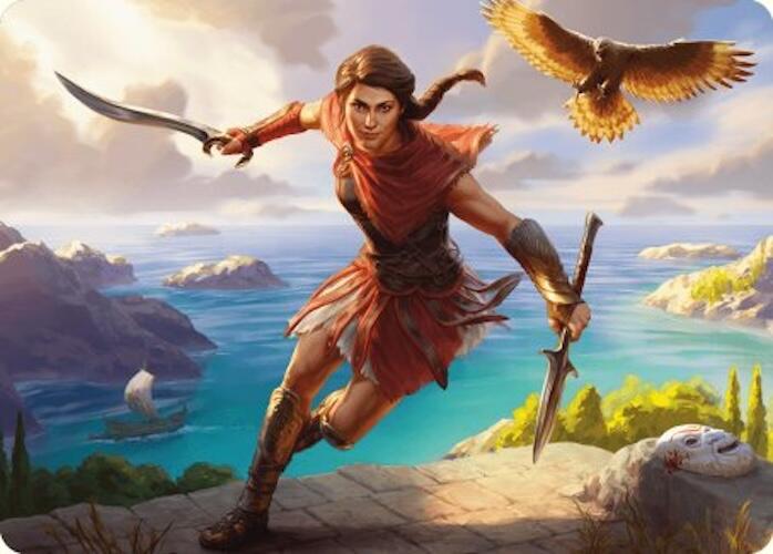 Kassandra, Eagle Bearer Art Card [Assassin's Creed Art Series] | Exor Games New Glasgow