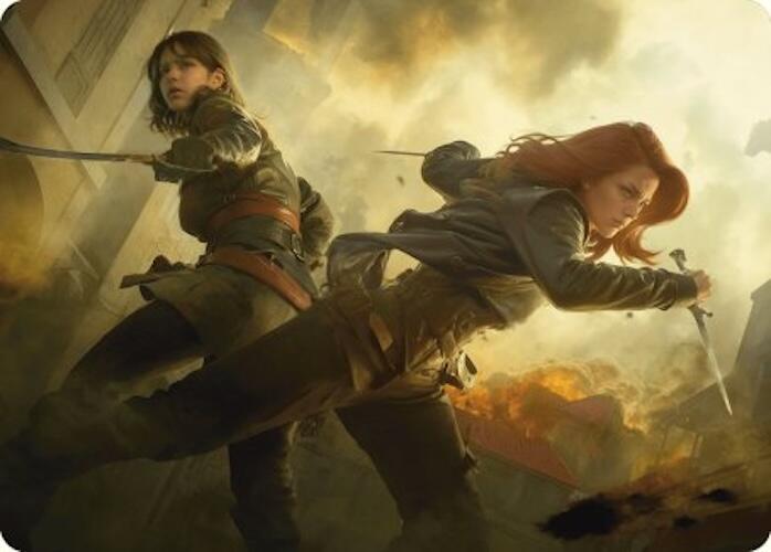 Mary Read and Anne Bonny Art Card [Assassin's Creed Art Series] | Exor Games New Glasgow