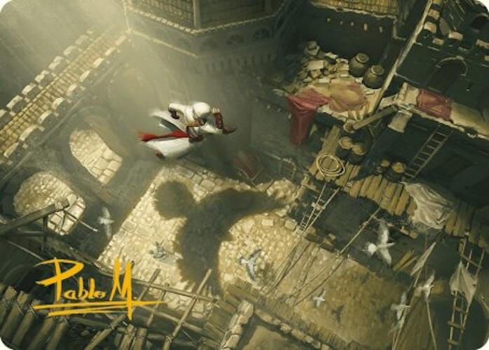 Rooftop Bypass Art Card (Gold-Stamped Signature) [Assassin's Creed Art Series] | Exor Games New Glasgow
