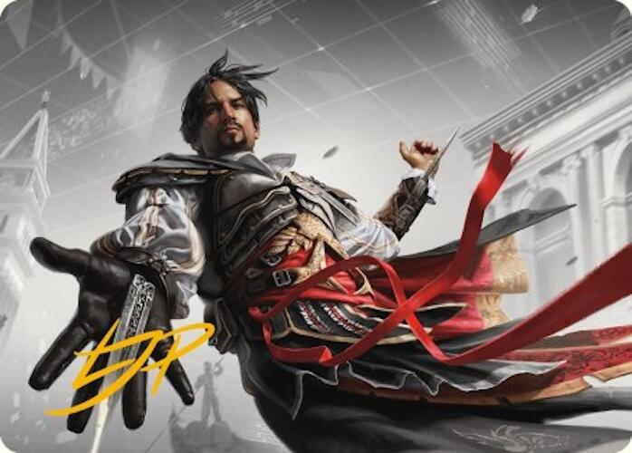 Ezio Auditore da Firenze Art Card (Gold-Stamped Signature) [Assassin's Creed Art Series] | Exor Games New Glasgow