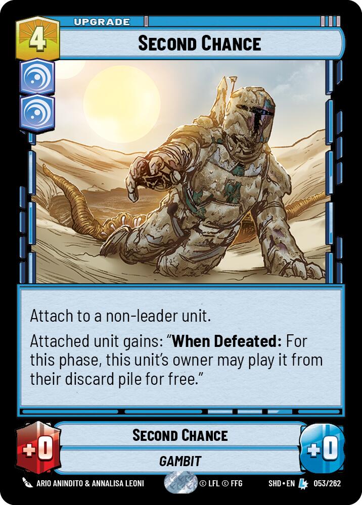 Second Chance (053/262) (053/262) [Shadows of the Galaxy] | Exor Games New Glasgow