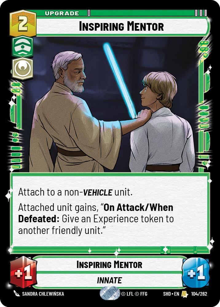 Inspiring Mentor (104/262) (104/262) [Shadows of the Galaxy] | Exor Games New Glasgow