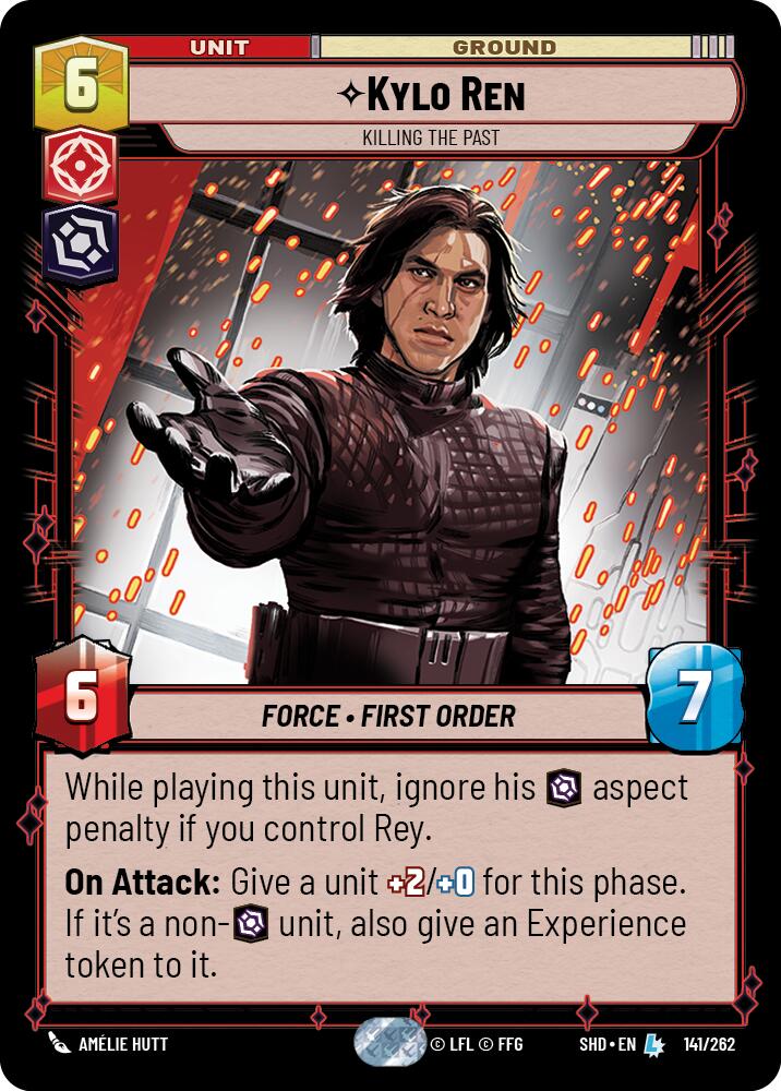 Kylo Ren - Killing the Past (141/262) (141/262) [Shadows of the Galaxy] | Exor Games New Glasgow