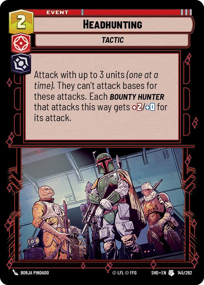 Headhunting (145/262) (145/262) [Shadows of the Galaxy] | Exor Games New Glasgow