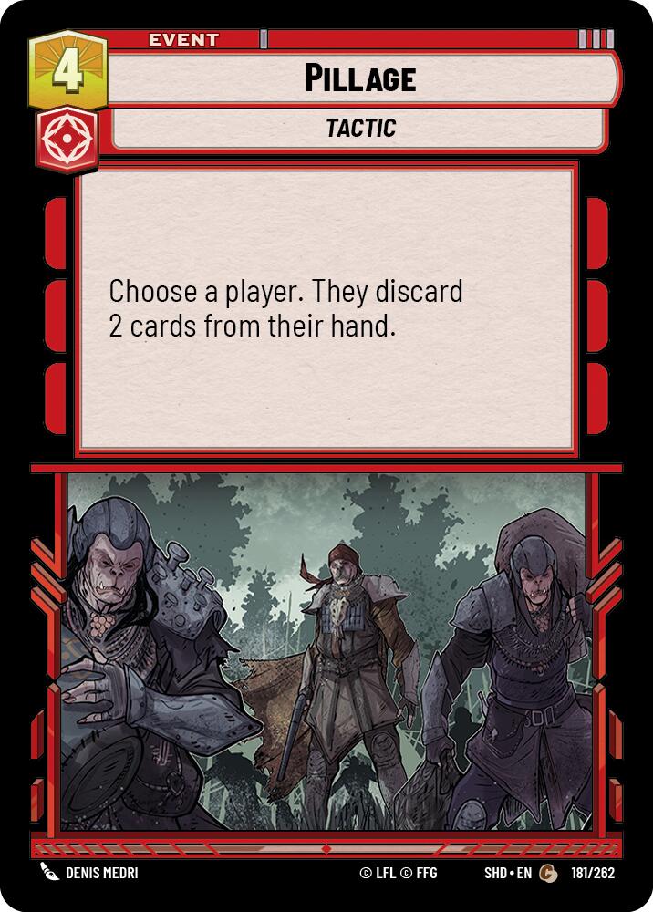 Pillage (181/262) (181/262) [Shadows of the Galaxy] | Exor Games New Glasgow