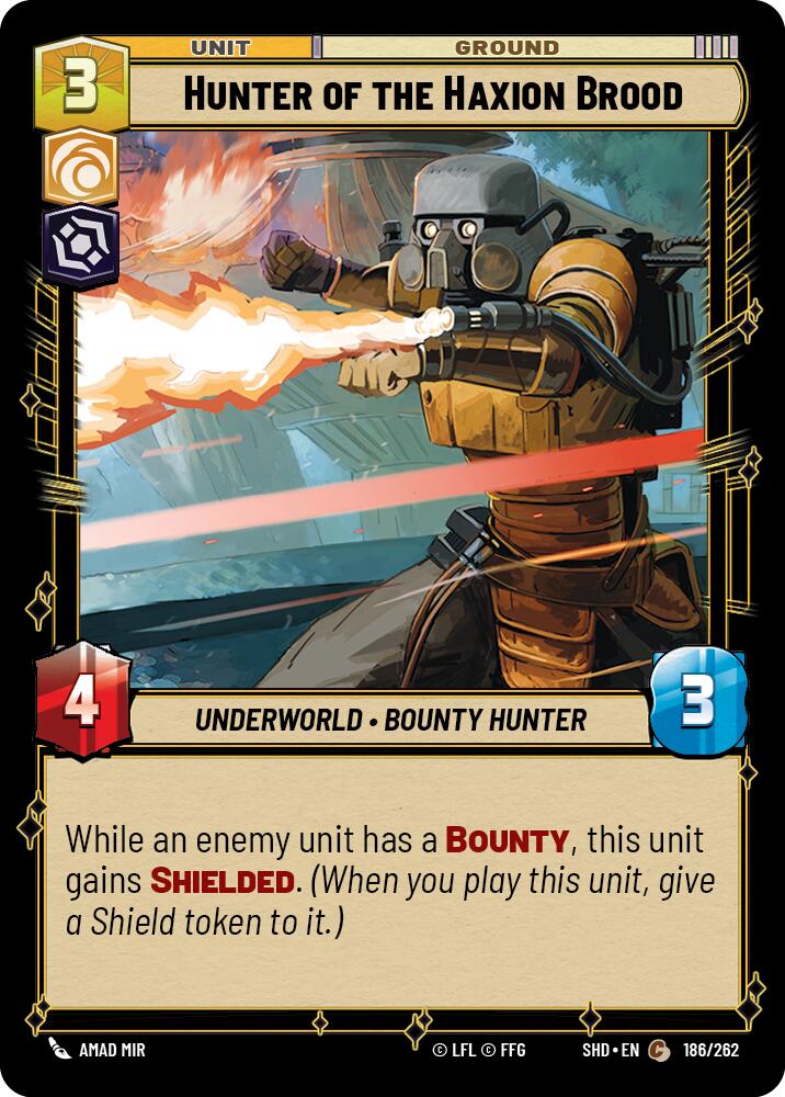 Hunter of the Haxion Brood (186/262) (186/262) [Shadows of the Galaxy] | Exor Games New Glasgow