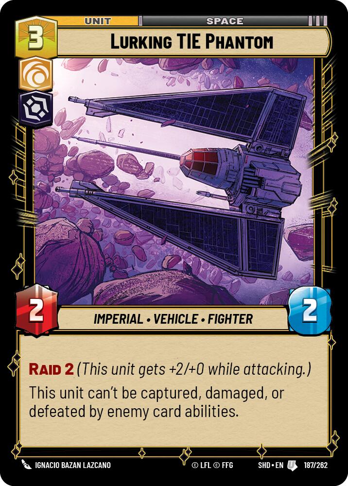 Lurking TIE Phantom (187/262) (187/262) [Shadows of the Galaxy] | Exor Games New Glasgow