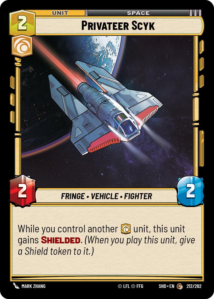 Privateer Scyk (212/262) (212/262) [Shadows of the Galaxy] | Exor Games New Glasgow