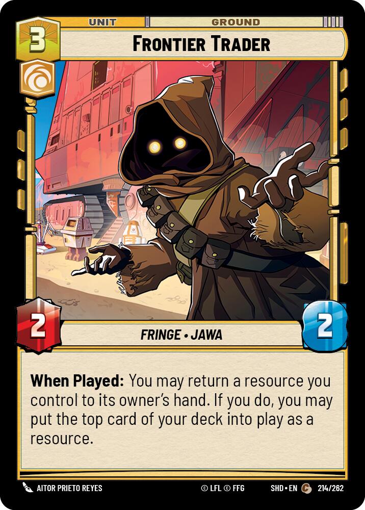 Frontier Trader (214/262) (214/262) [Shadows of the Galaxy] | Exor Games New Glasgow