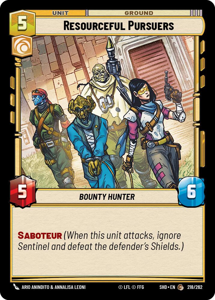 Resourceful Pursuers (218/262) (218/262) [Shadows of the Galaxy] | Exor Games New Glasgow