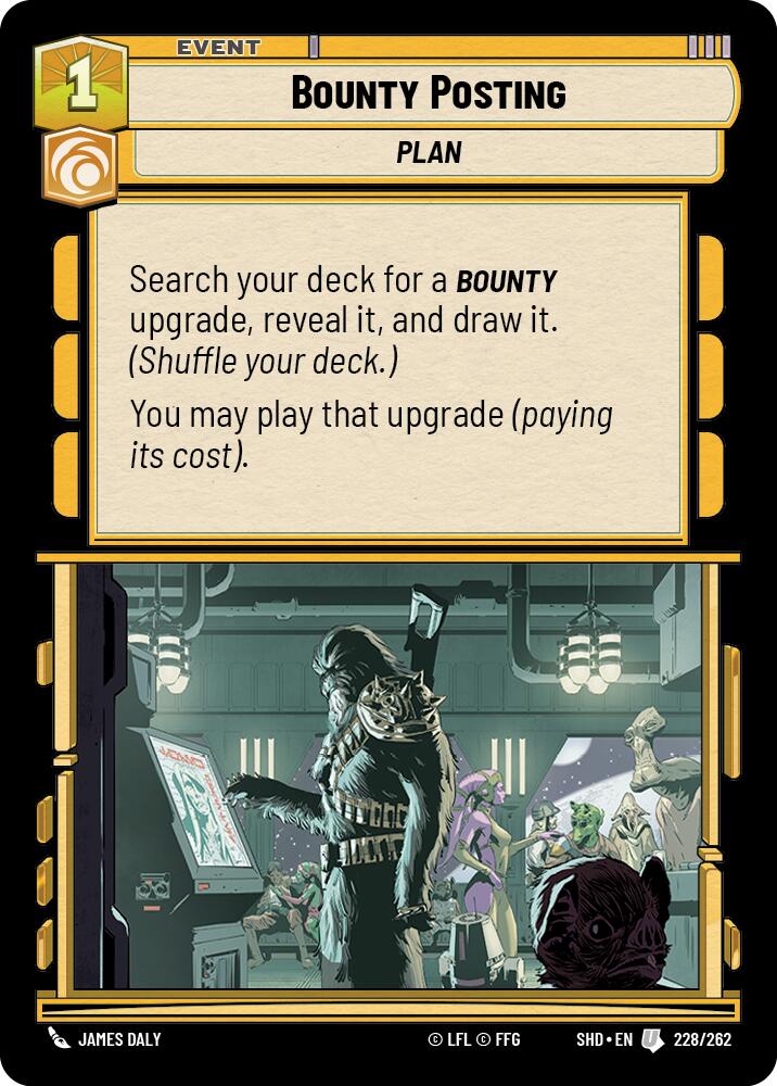 Bounty Posting (228/262) (228/262) [Shadows of the Galaxy] | Exor Games New Glasgow