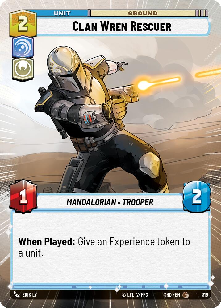 Clan Wren Rescuer (316) (Hyperspace) (316) [Shadows of the Galaxy] | Exor Games New Glasgow